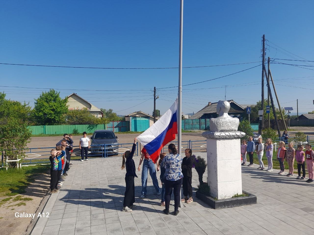 День открытия летнего лагеря.